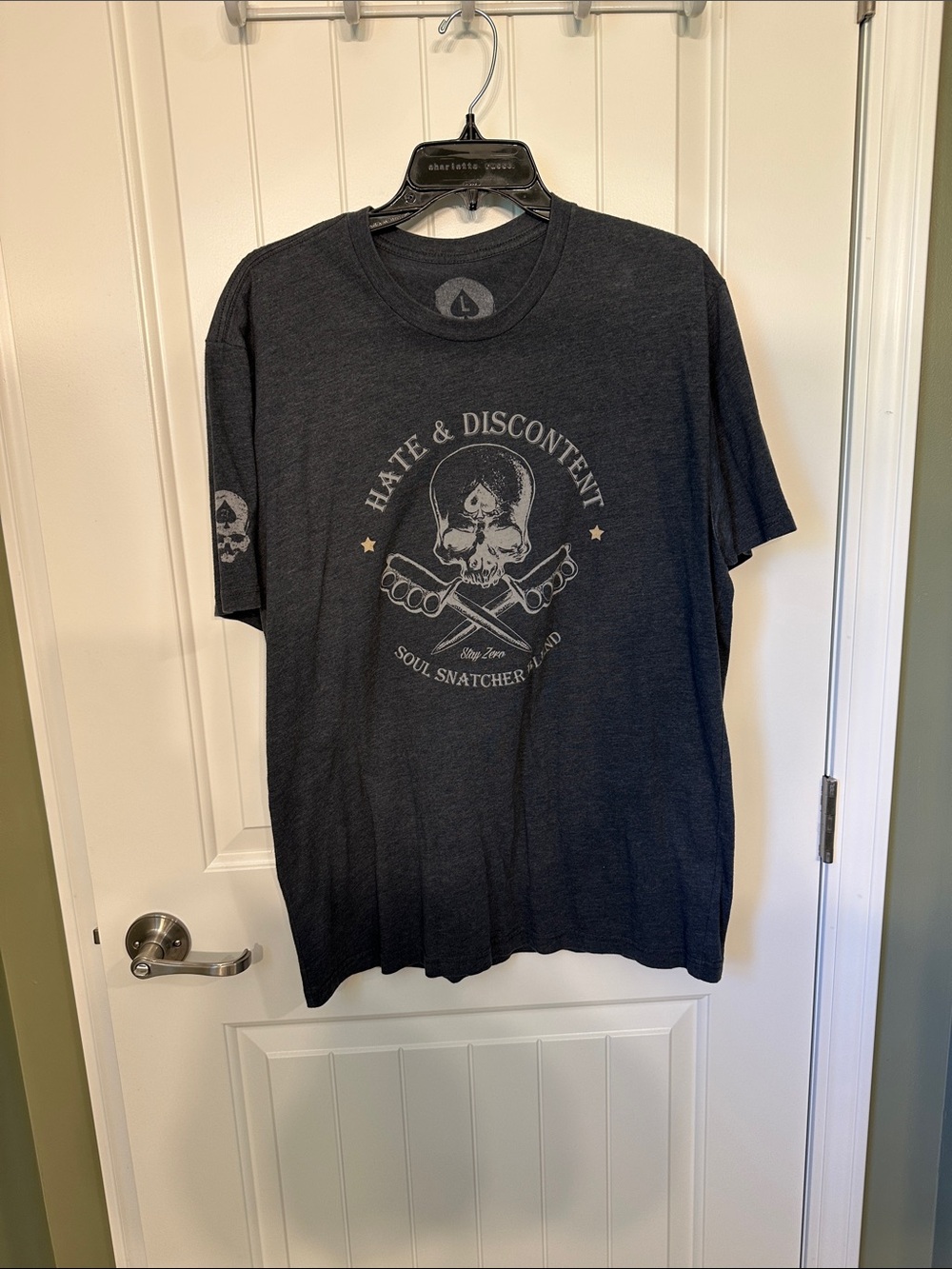Zero Foxtrot Hate & Discontent Men’s Tee Large